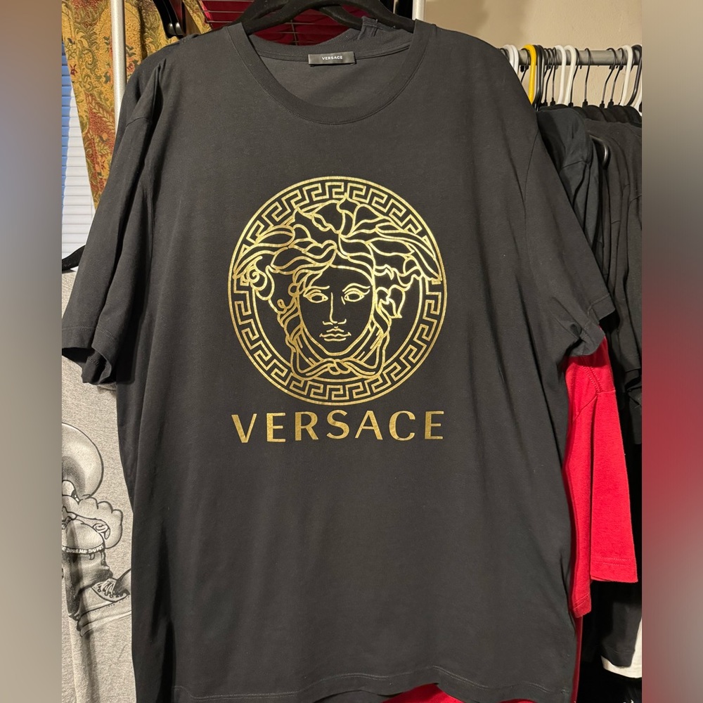 Multiple Versace shirts